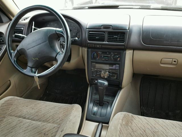 JF1SF6550YH720805 - 2000 SUBARU FORESTER S GREEN photo 9