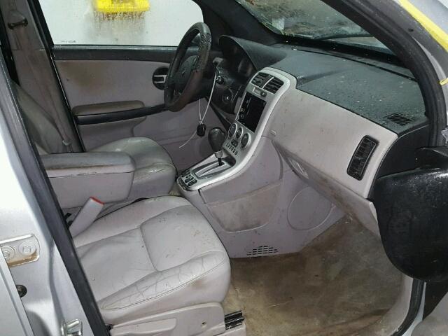 2CNDL73F956072875 - 2005 CHEVROLET EQUINOX LT SILVER photo 5