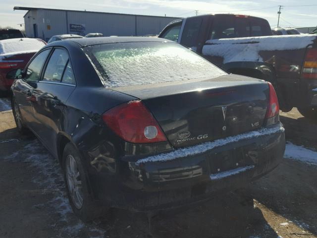 1G2ZG558164131751 - 2006 PONTIAC G6 SE1 BLACK photo 3