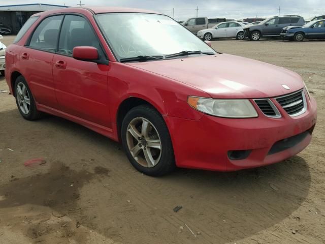 JF4GG61655G057933 - 2005 SAAB 9-2 LINEAR RED photo 1