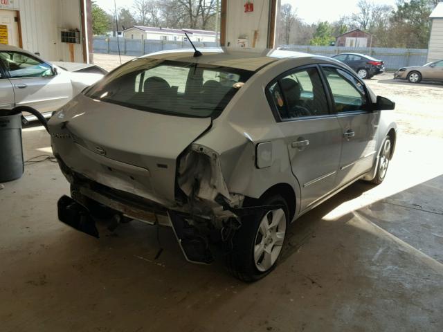 3N1AB61E09L670372 - 2009 NISSAN SENTRA 2.0 SILVER photo 4