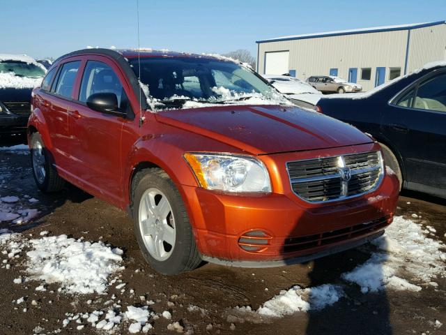 1B3HB48AX9D168821 - 2009 DODGE CALIBER SX ORANGE photo 1