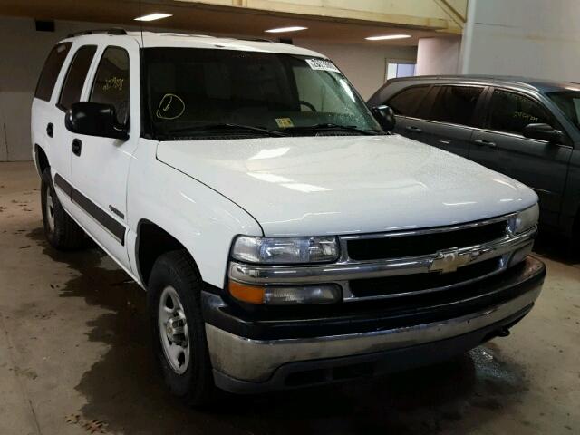 1GNEK13Z63J293201 - 2003 CHEVROLET TAHOE K150 WHITE photo 1