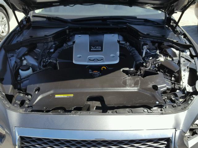 JN1BV7AP6FM349943 - 2015 INFINITI Q50 BASE GRAY photo 7