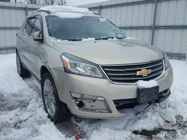 1GNKVGKD2DJ130467 - 2013 CHEVROLET TRAVERSE L BEIGE photo 1