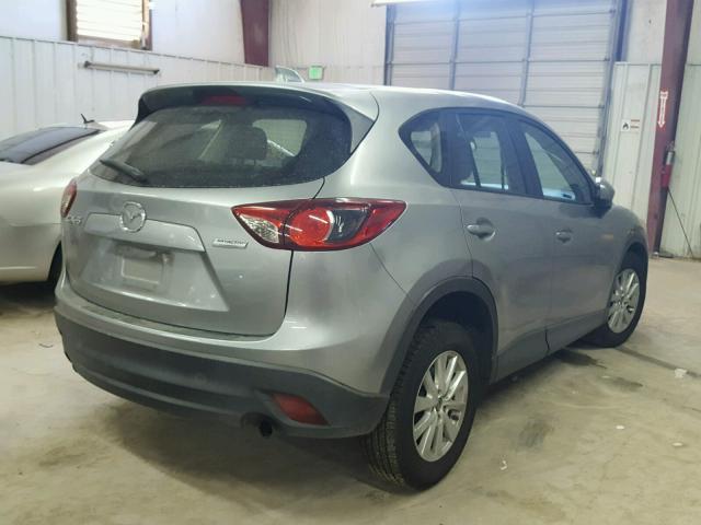 JM3KE2BE5D0147944 - 2013 MAZDA CX-5 SPORT SILVER photo 4