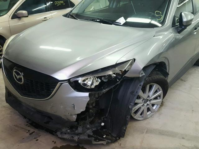 JM3KE2BE5D0147944 - 2013 MAZDA CX-5 SPORT SILVER photo 9