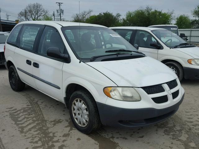 1D4GP21363B336083 - 2003 DODGE CARAVAN C/ WHITE photo 1