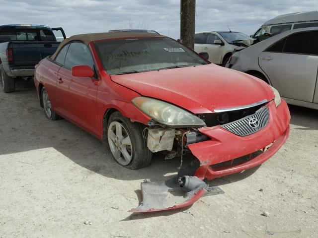 4T1FA38P84U032652 - 2004 TOYOTA CAMRY SOLA RED photo 1