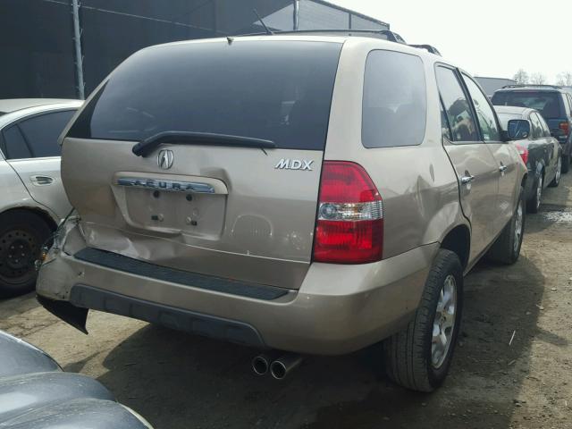 2HNYD18682H539111 - 2002 ACURA MDX TOURIN GOLD photo 4