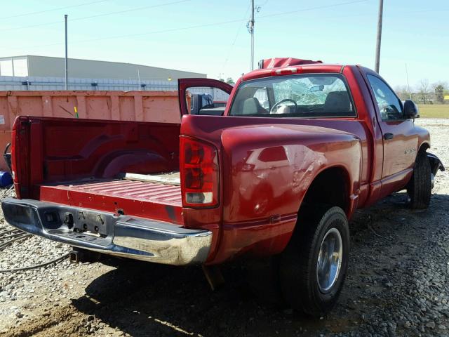 3D7ML46C36G269590 - 2006 DODGE RAM 3500 S MAROON photo 4