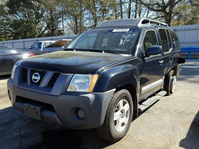 5N1AN08U16C558133 - 2006 NISSAN XTERRA OFF BLACK photo 2