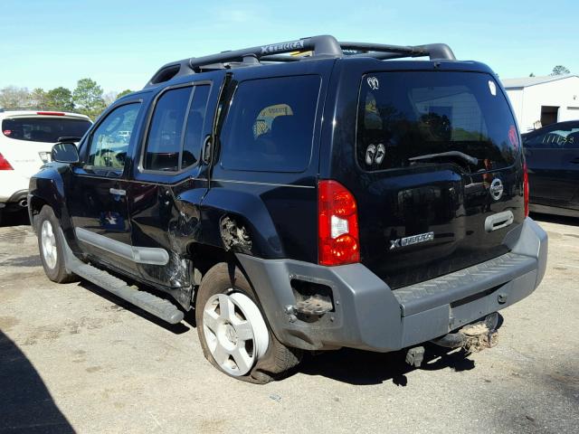 5N1AN08U16C558133 - 2006 NISSAN XTERRA OFF BLACK photo 3