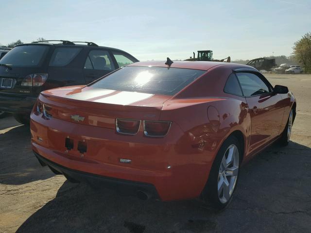 2G1FK1EJ8B9117970 - 2011 CHEVROLET CAMARO 2SS ORANGE photo 4