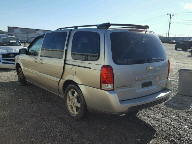 1GNDV33L66D138001 - 2006 CHEVROLET UPLANDER L SILVER photo 3