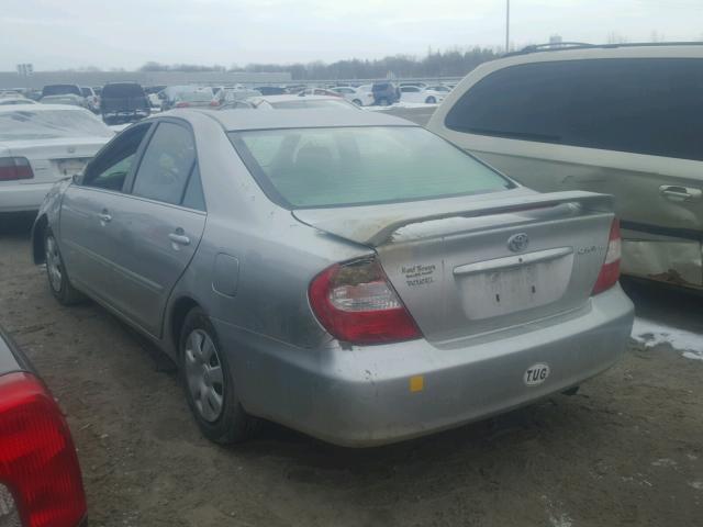 4T1BE32K04U809678 - 2004 TOYOTA CAMRY LE SILVER photo 3