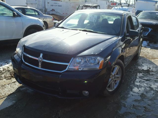 1B3LC56K08N269660 - 2008 DODGE AVENGER SX BLACK photo 2