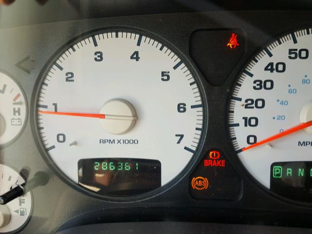 3D7KU28D34G256527 - 2004 DODGE RAM 2500 S WHITE photo 8