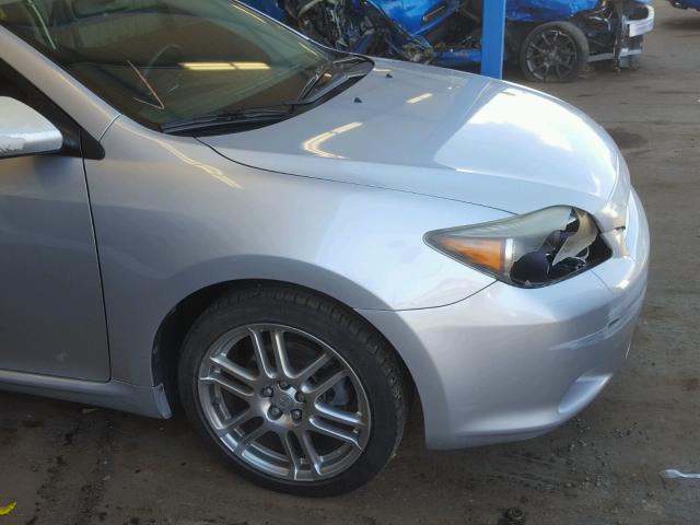 JTKDE177670214926 - 2007 TOYOTA SCION TC 银色 照片 9