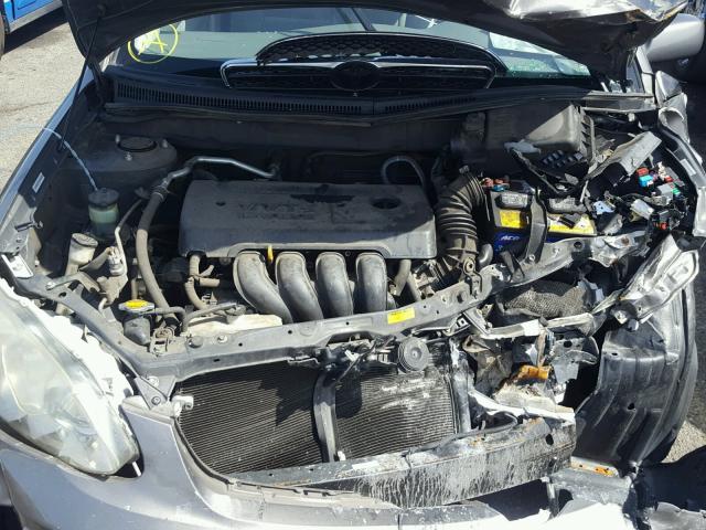 1NXBR30E37Z792641 - 2007 TOYOTA COROLLA CE GRAY photo 7