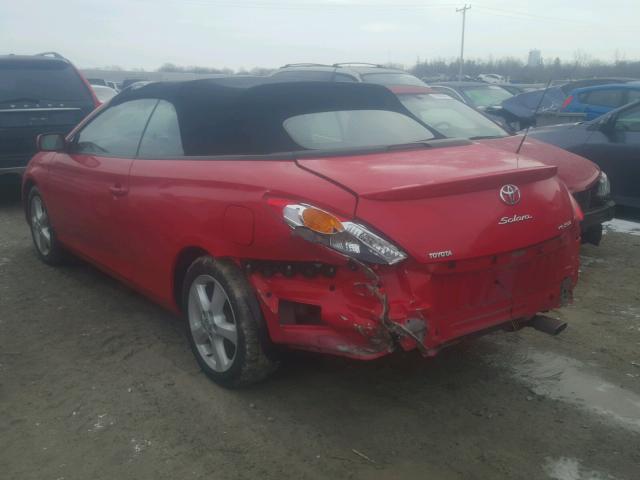 4T1FA38P96U101867 - 2006 TOYOTA CAMRY SOLA RED photo 3