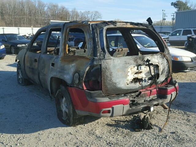 1GNDT13S542121457 - 2004 CHEVROLET TRAILBLAZE BURN photo 3