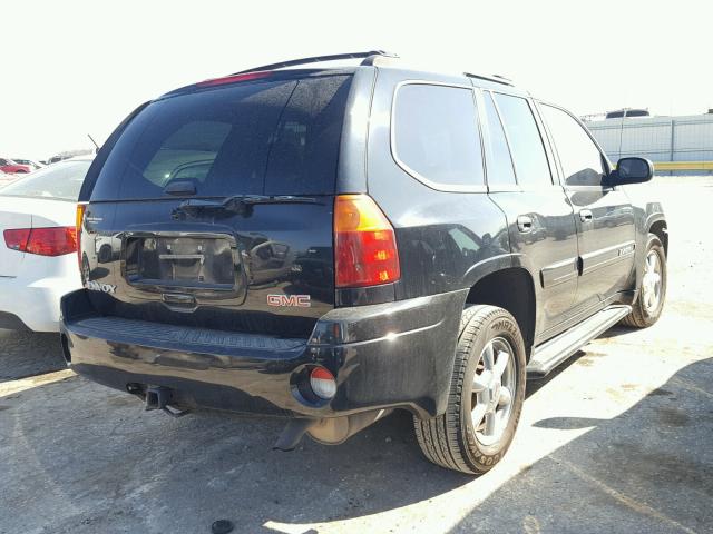 1GKDT13S242334167 - 2004 GMC ENVOY BLACK photo 4