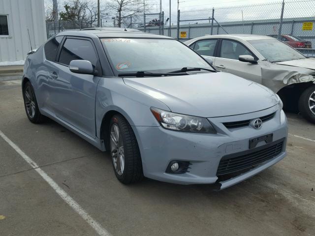 JTKJF5C74C3040568 - 2012 TOYOTA SCION TC GRAY photo 1