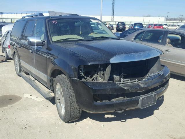5LMFL28547LJ16946 - 2007 LINCOLN NAVIGATOR BLACK photo 1