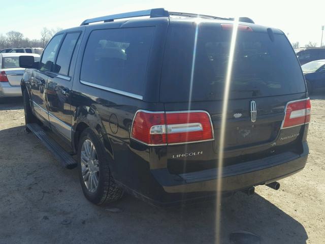 5LMFL28547LJ16946 - 2007 LINCOLN NAVIGATOR BLACK photo 3