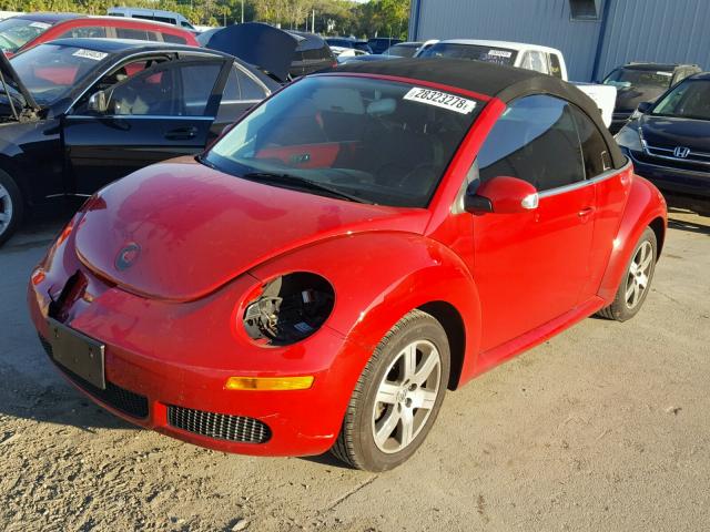 3VWRF31Y96M305835 - 2006 VOLKSWAGEN NEW BEETLE 红色 照片 2
