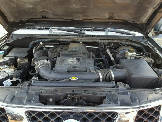 5N1AR18W16C664304 - 2006 NISSAN PATHFINDER GRAY photo 7