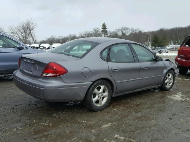 1FAFP53U16A162018 - 2006 FORD TAURUS SE GRAY photo 4