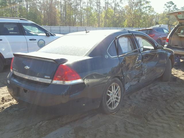 2G1WB58K979114305 - 2007 CHEVROLET IMPALA LS BLACK photo 4