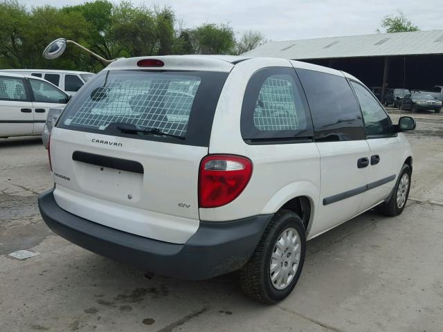 1D4GP21E66B514872 - 2006 DODGE CARAVAN C/ WHITE photo 4