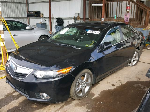 JH4CU2F66BC012792 - 2011 ACURA TSX BLACK photo 2