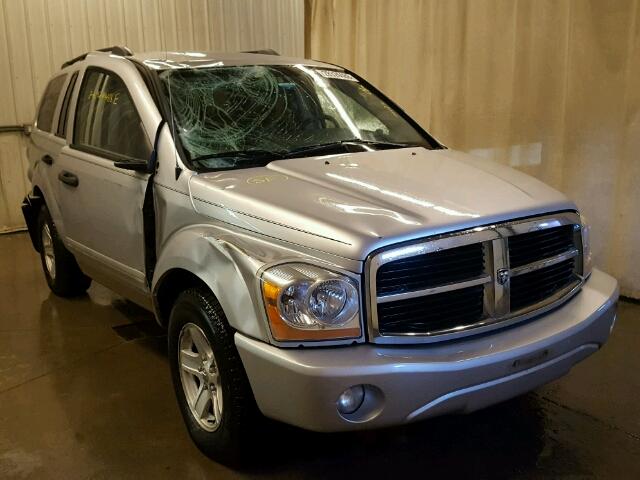 1D4HB58N65F577682 - 2005 DODGE DURANGO LI SILVER photo 1