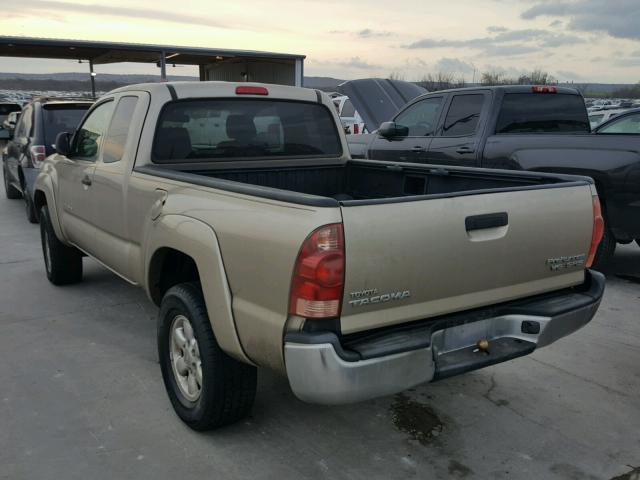 5TETU62N45Z015797 - 2005 TOYOTA TACOMA PRE TAN photo 3