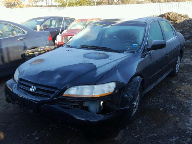 1HGCG66842A084993 - 2002 HONDA ACCORD EX BLACK photo 2