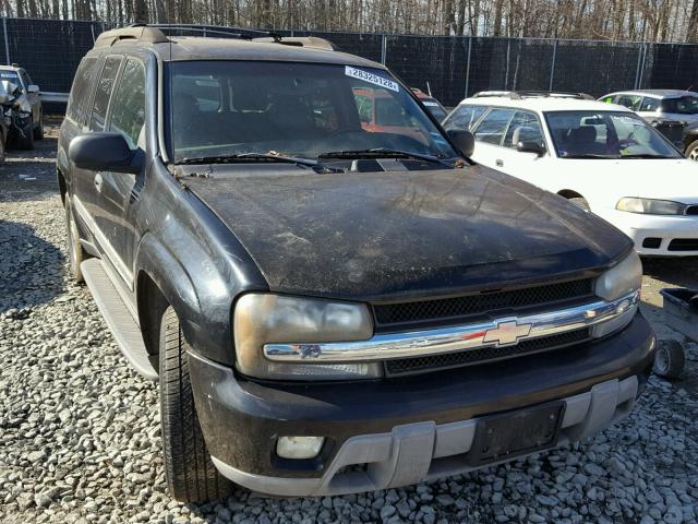 1GNES16S126127250 - 2002 CHEVROLET TRAILBLAZE BLACK photo 1