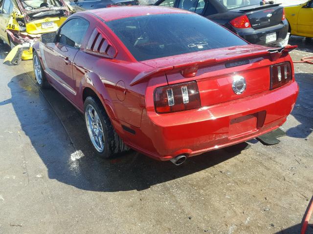 1ZVHT82H385109740 - 2008 FORD MUSTANG GT MAROON photo 3