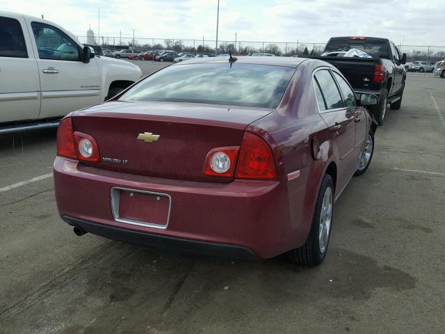 1G1ZC5E17BF285415 - 2011 CHEVROLET MALIBU 1LT 栗色 照片 4