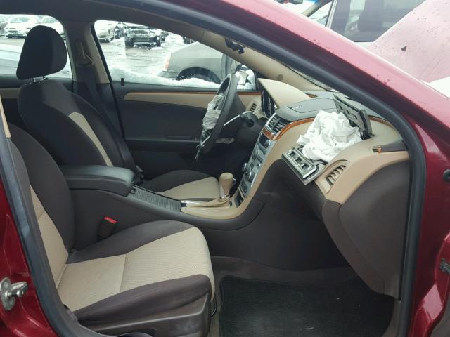 1G1ZC5E17BF285415 - 2011 CHEVROLET MALIBU 1LT 栗色 照片 5