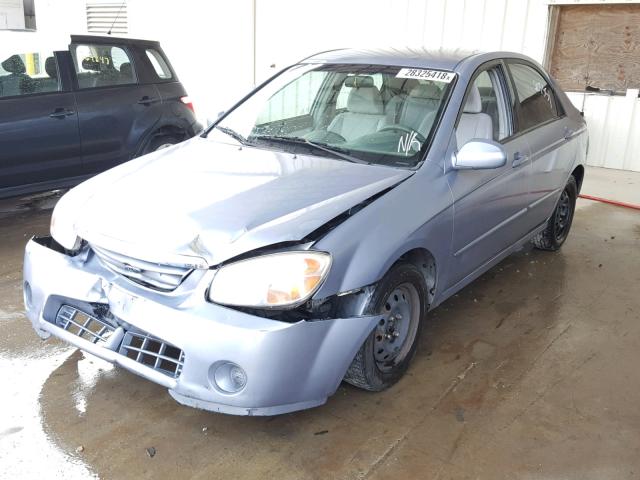 KNAFE121075382757 - 2007 KIA SPECTRA EX SILVER photo 2