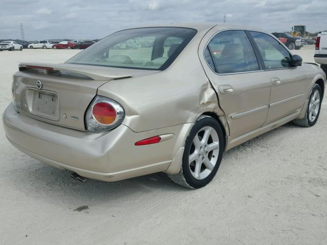 JN1DA31D22T207673 - 2002 NISSAN MAXIMA GLE BEIGE photo 4