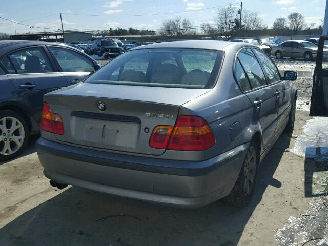 WBAEU334X5PR17646 - 2005 BMW 325 XI GRAY photo 4