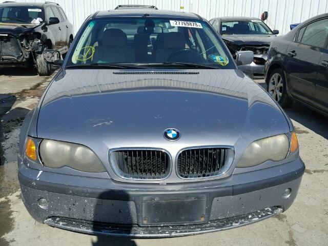 WBAEU334X5PR17646 - 2005 BMW 325 XI GRAY photo 9