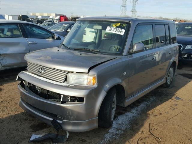 JTLKT324150200091 - 2005 TOYOTA SCION XB ვერცხლისფერი ფოტო 2