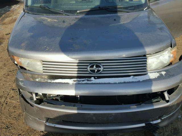 JTLKT324150200091 - 2005 TOYOTA SCION XB ვერცხლისფერი ფოტო 7