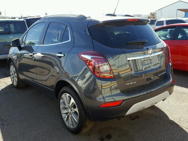 KL4CJASB1HB013963 - 2017 BUICK ENCORE PRE GRAY photo 3